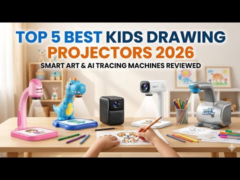 Top 5 Best Kids Drawing Projectors 2026 – Smart Art Projectors, AI Drawing & Tracing Machines!