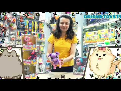 ОБЗОР // Интерактивная собачка робот и умный щенок. Игрушки для детей.