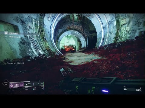 Solo 1340 Master Nightfall The Inverted Spire (Hunter Flawless) [Destiny 2]