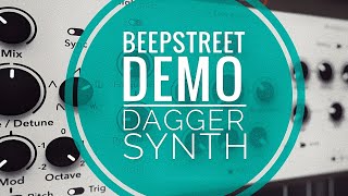 Video thumbnail for Beepstreet Dagger Synth for iOS / Mac (DEMO) | A Super Gnarly Paraphonic Synth (See Pinned Comment) by Gavinski’s Tutorials