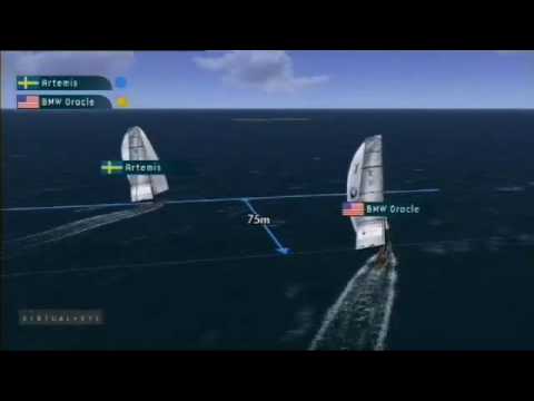 Louis Vuitton Trophy Nice - Day 7 Match 1 Flight 14: Artemis vs. BMW Oracle Racing