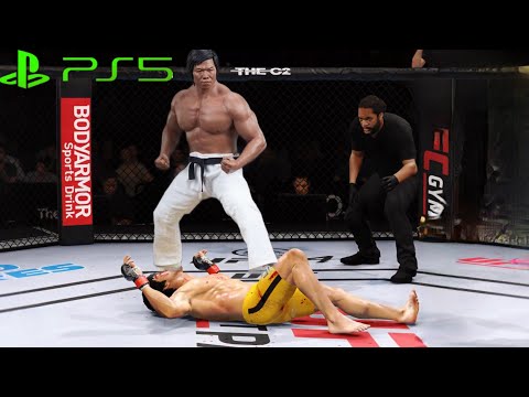UFC4 Bruce Lee vs Bolo Yeung EA Sports ufc