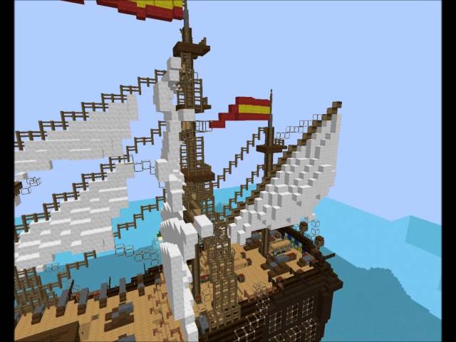 First Rate Santisima Ship Of The Line Minecraft Map