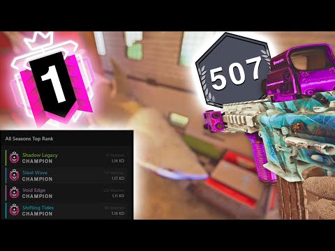 Level *500* Champion Player - Rainbow Six Siege Shadow Legacy