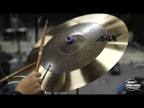 Sabian 22” AAX OMNI Ride Cymbal - Sound/Video Demo
