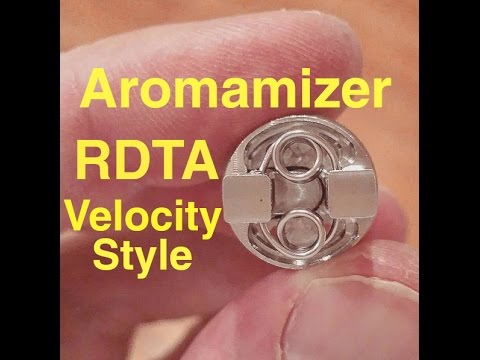 Favorite Tank 10-15-15! Aromamizer RDTA(Velocity Style)