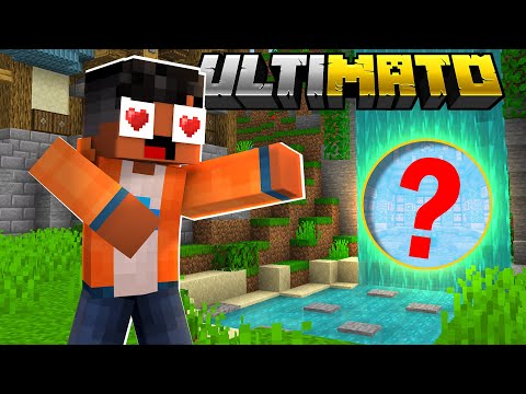 PASSAGEM SECRETA NA CACHOEIRA !! - MINECRAFT ULTIMATO #7