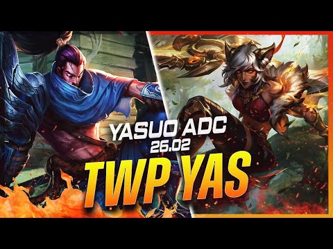 TheWanderingPro - Yasuo vs Sivir ADC Patch 26.2 - Grandmaster Yasuo Gameplay