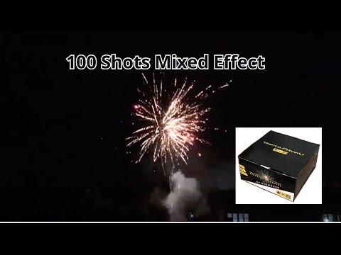 100 Shots Mixed Effect - Lonestar Fireworks - LS-F2-100-04 - TopTier Vuurwerk