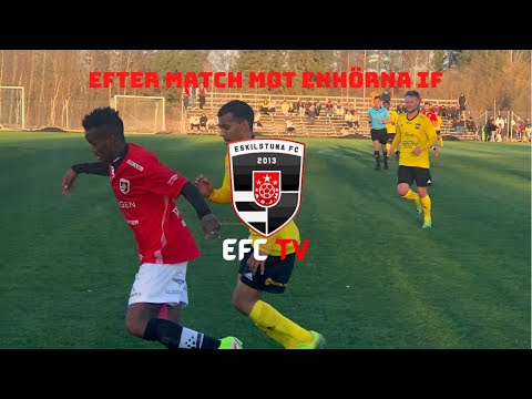 Efter match mot Enhörna IF