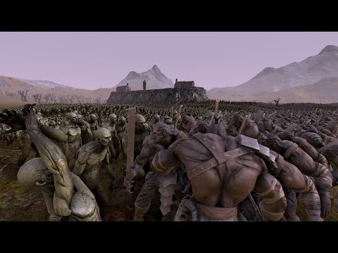 37000 Zombies VS 38000 Orcs. Ultimate Epic Battle Simulator 2. UEBS 2