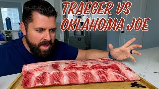 Traeger vs Oklahoma Joe | Wagyu Beef Ribs