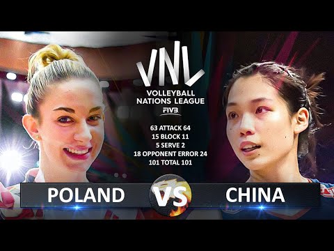 Poland vs China | Quarter Final 2 | Women’s VNL 2025