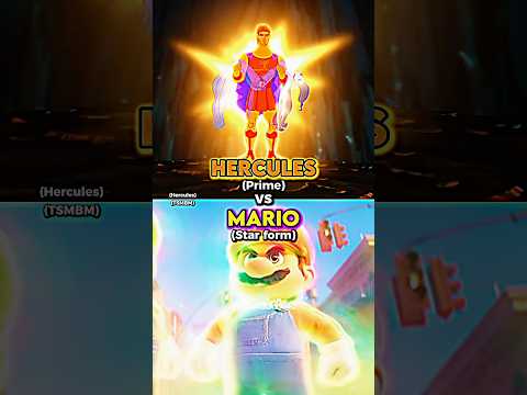 Hercules vs Mario (Star form)