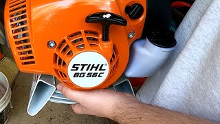 Stihl Leaf Blower BG 56 C - First Thoughts