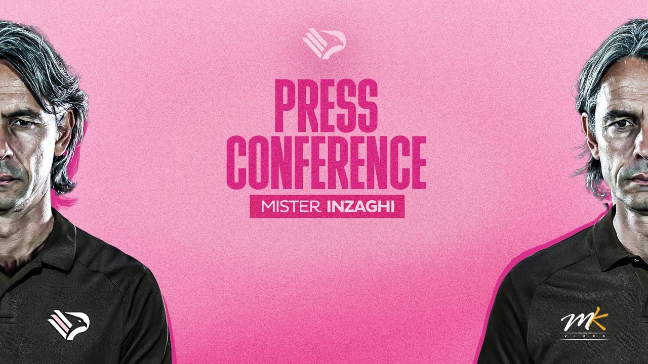 VIDEO Palermo: la conferenza stampa di presentazione di Inzaghi