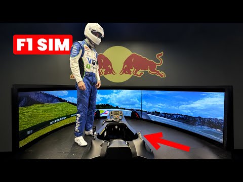 What It's Like Driving the Racing Bulls F1 Simulator
