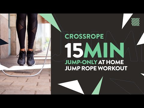 15 Minute Jump-Only Jump Rope Workout Anywhere from Crossrope