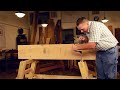 Attach A Moravian Workbench Top With Blind Pegging