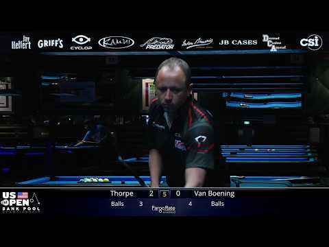 BANK POOL FINAL: Shane Van Boening vs Billy Thorpe - 2019 US Open Bank Pool Championship