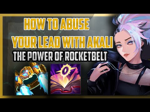 HOW TO ABUSE YOUR LEAD AS AKALI (WITH TIPS TO IMPROVE YOUR GAMESENSE) | Zerinali - League of Legends