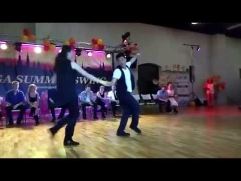 Xi Duennhoff and Gillian Kespohl - Riga Summer Swing 2016 Open Stritly Spotlight Final