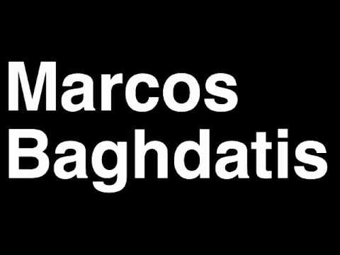 How to Pronounce Marcos Baghdatis Tennis Grand Slam Tournament Australia French US Open Wimbledon