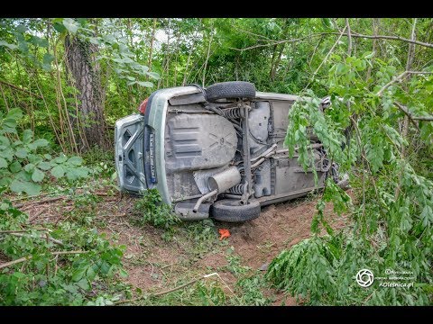 Wypadek koło Posadowic