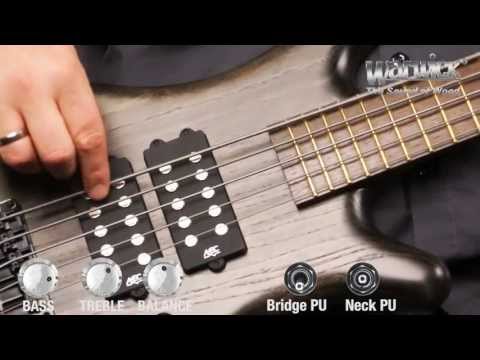 Warwick Teambuilt Pro Series Corvette $$, 5-String - Natural Transparent Satin gitara basowa