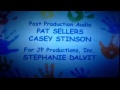 Barney Lets Go To The Farm Credits 2005