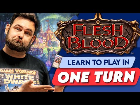 Learn with Gameplay: Flesh & Blood with Pleasant Kenobi