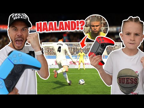 11 ATTACKERS VS 11 DEFENDERS | FIFA 23 FATHER VS SON BATTLE