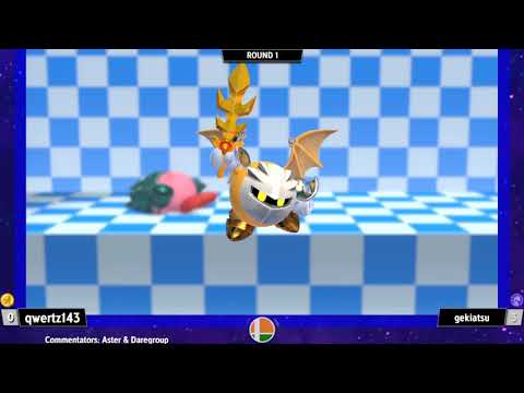 qwertz143 (Bell) vs gekiatsu (Meta Knight) - Kirby Fighters India Tournament #13