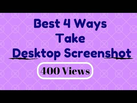 How to Take Screenshot in Windows 7 Video