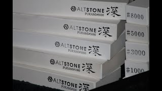 ALTSTONE FUKAMI SERIES 5000 Grit = inexpensive Mini SUEHIRO CERAX - STONE #4