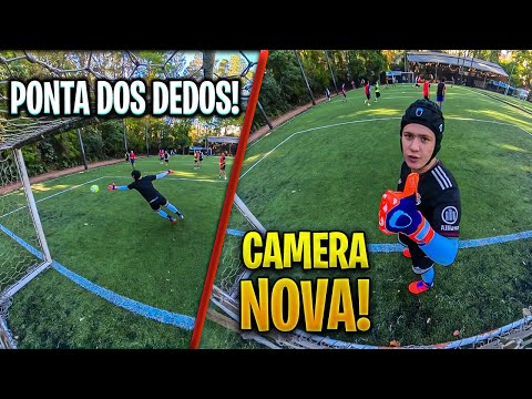 I put a 360-degree camera in the goal and made impossible saves!