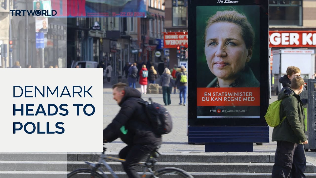 Denmark heads to the polls as Prime Minister Frederiksen seeks a third term
