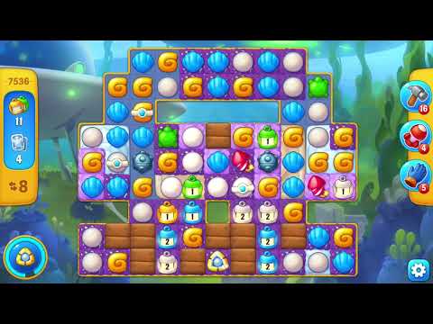 [FISHDOM Walkthrough] Level 7536