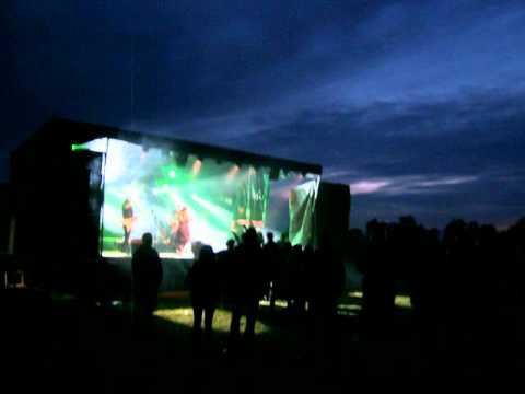 Deathtiny - HEAVEN&LIES (Live at "Let the bad times roll festival" 2012) *with fireworks*