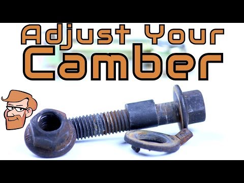 Part of a video titled How Cam Bolts Work (How to Adjust Camber) • Cars Simplified - YouTube