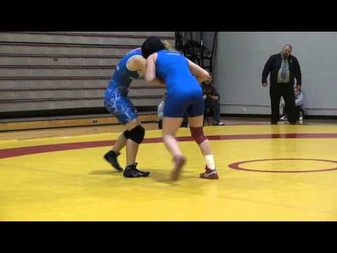 2014 McMaster Invit FW48kg Megan Smith (Lakehead) vs Theresa Rankin (Michigan) FINAL