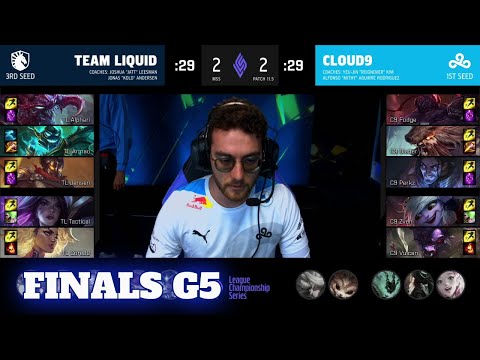 C9 vs TL - Game 5 | Grand Finals LCS 2021 Mid-Season Showdown | Cloud 9 vs Team Liquid G5 full game