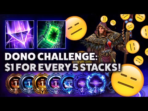 Medivh Leyline - DONO CHALLENGE: $1 FOR EVERY 5 STACKS! - Bronze 2 Grandmaster S3 2022