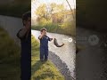 Midget Braun catches a fish