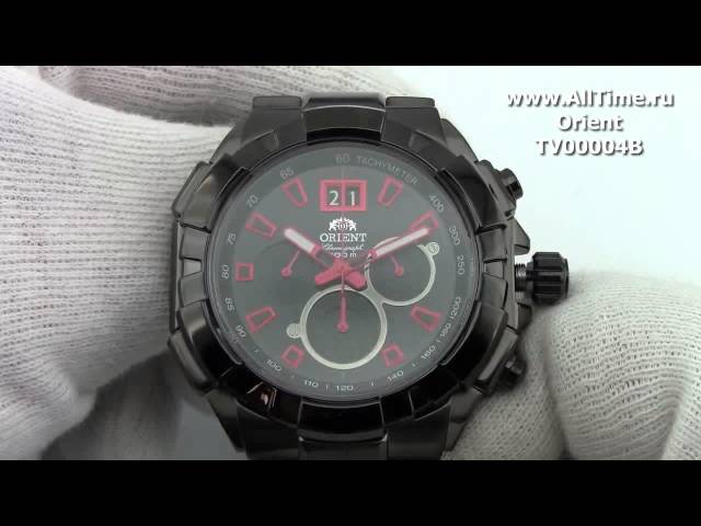 ساعة أورينت إنتربرايز كرونوغراف كوارتز رجالية - FT...