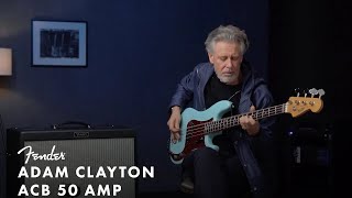 NEW YEAR'S DAY - Exploring The Adam Clayton ACB 50 Bass Amp | Fender Artist Signature | Fender