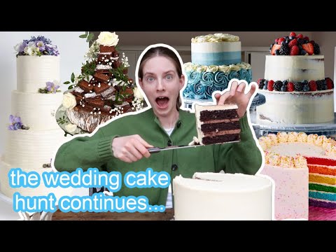 the ultimate wedding cake hunt continues