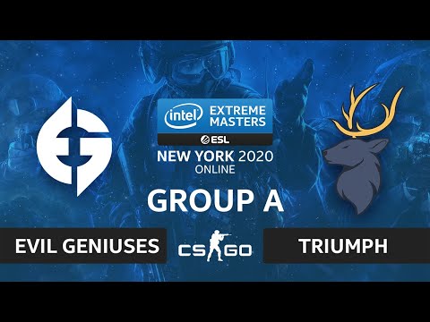 CS:GO - Evil Geniuses vs. Triumph [Inferno] Map 2 - IEM New York 2020 - Group A - NA