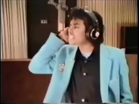 Michael Jackson - Another Part of Me Captain EO studio session with Matt Forger 1985