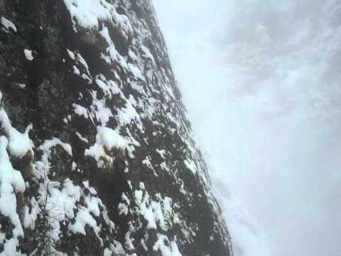 Activitate de iarna, Catarare, Bucegi, Costila